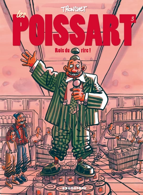 les poissart Tome 3 ; rois du rire !