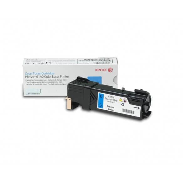 Xerox cartouche de toner d'origine cyan 2000 pages pour Phaser 6140 - 106R01477