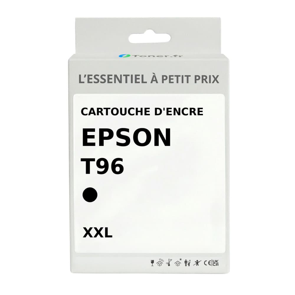 Cartouche d'encre compatible Epson T96 Noir